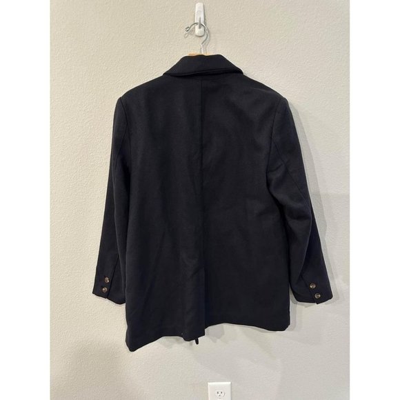 Old Navy Wool-Like Textured Double Breasted Navy Blazer Sz S NWT - Picture 8 of 8